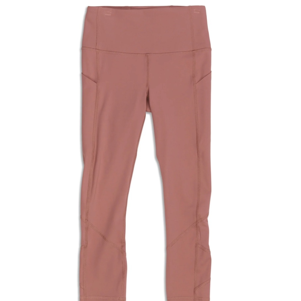 Lululemon Pace Rival High-Rise Crop - Spiced Chai